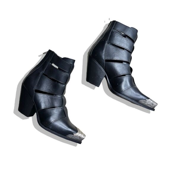 Free People FP Collection Brayden Fisherman Ankle Western Boots - Picture 2 of 10